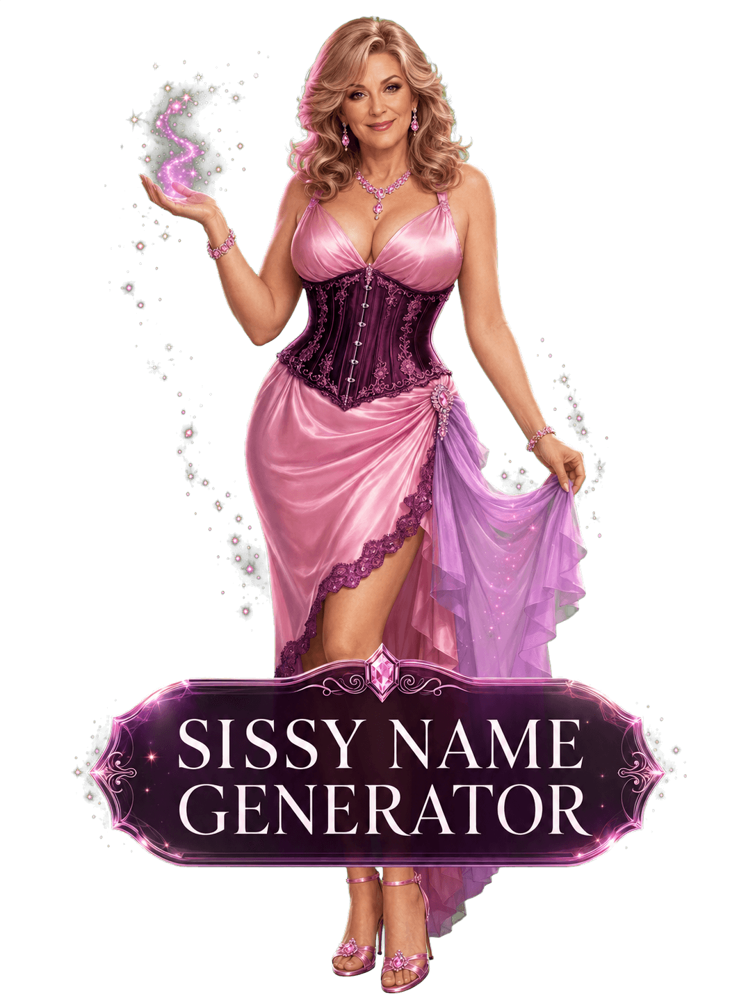 Feminine Journey artwork for the Sissy Name Generator